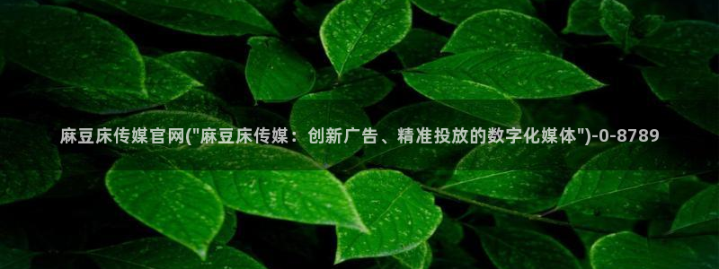 麻豆视频原创文案
